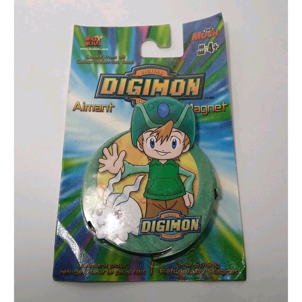 Vintage 2000 Digimon Magnet New NIP